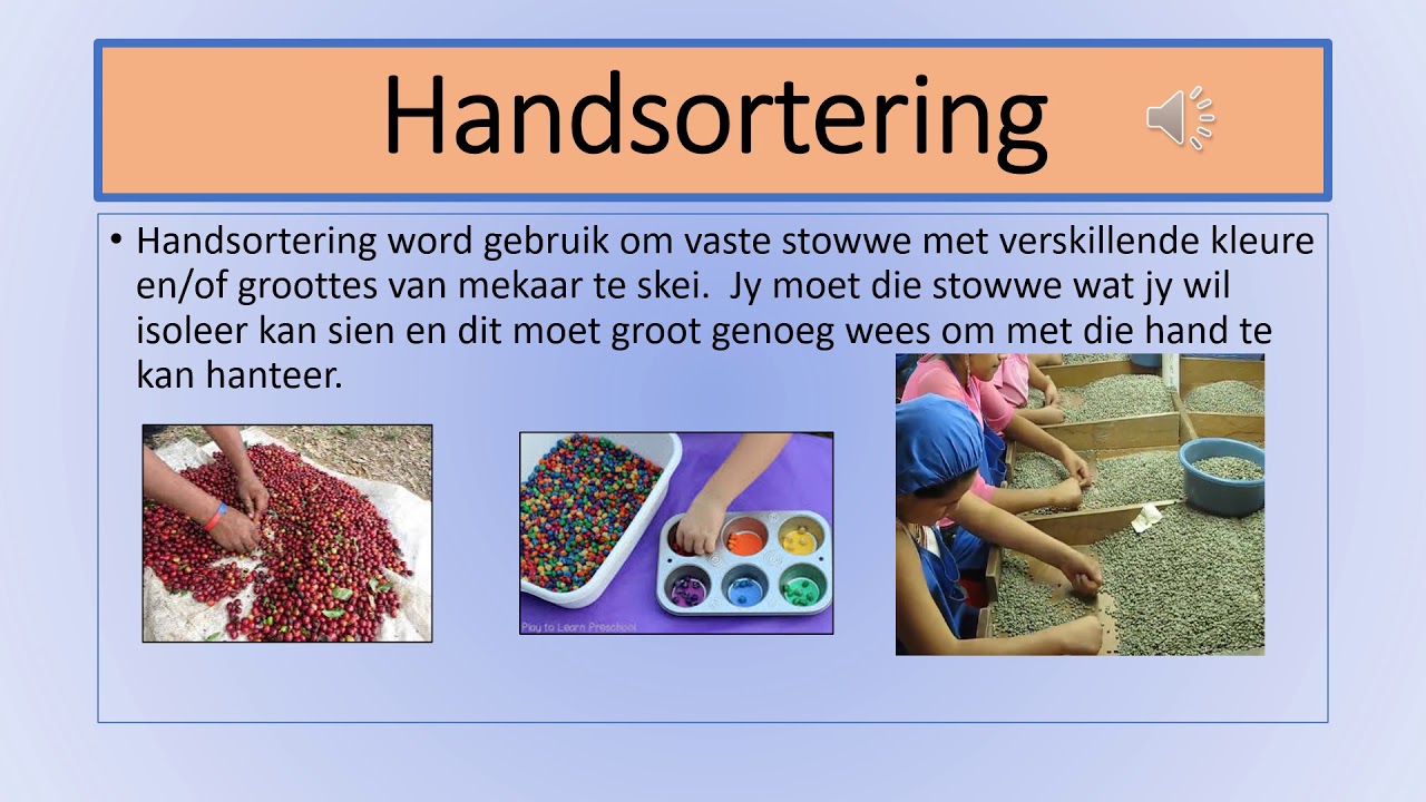 Skeiding van Mengsels Les 1 - YouTube - Mengsel Van Goud En Koper