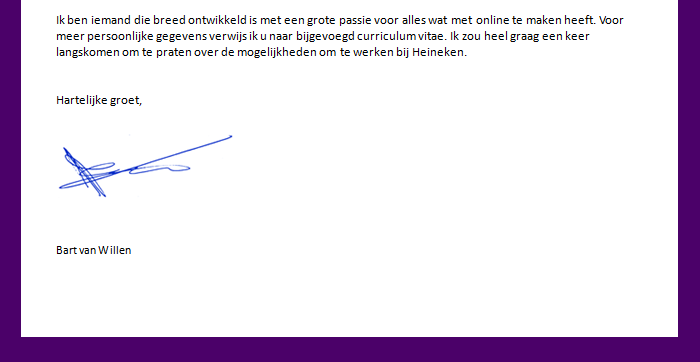 slotzin sollicitatiebrief - Beaks.nl - Hoe Eindig Je Een Motivatiebrief