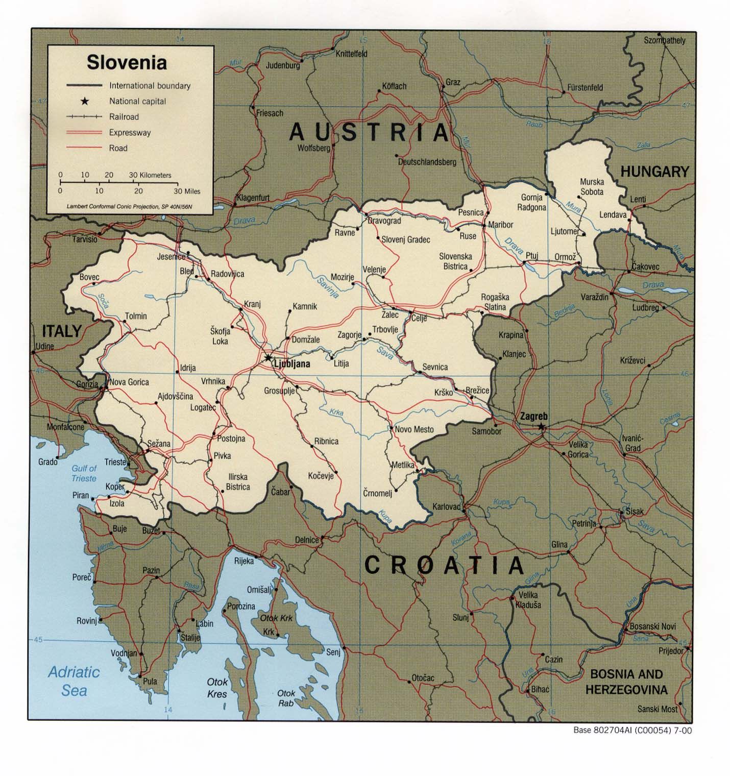 slovenie | Map of slovenia, Europe map, Slovenia - Waar Ligt Slovenie Op De Kaart