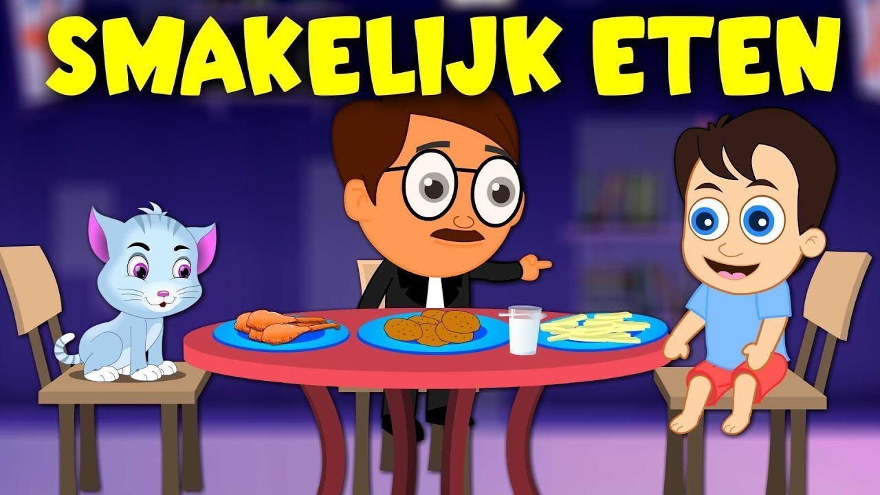 Smakelijk Eten Smakelijk Drinken - Nederlandse kinderliedjes - YouTube - Liedje Eten En Drinken