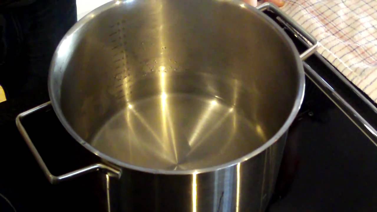 Snel water koken op inductie - YouTube - Bij Hoeveel Graden Kookt Water