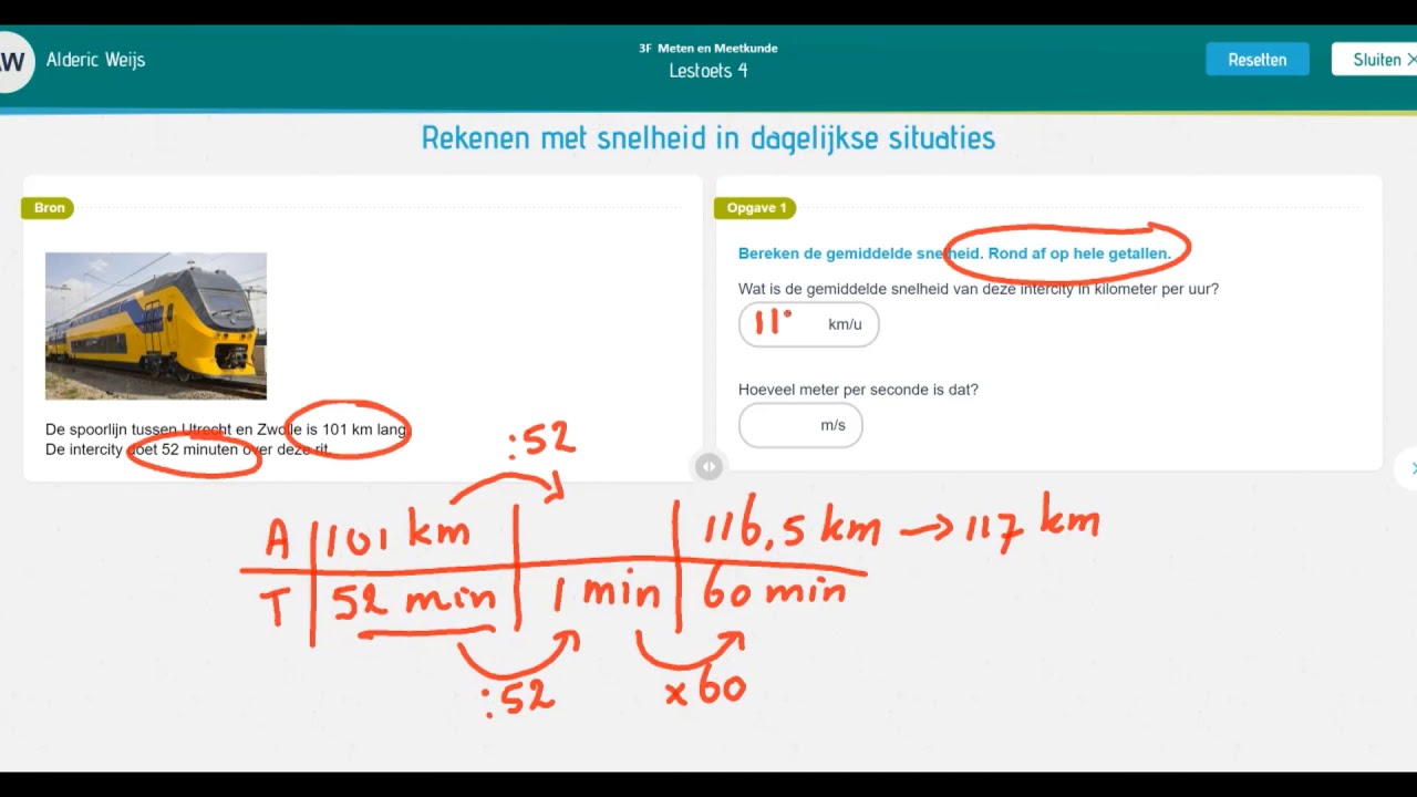 snelheid berekenen - YouTube - Hoe Bereken Je Snelheid Met Afstand En Tijd