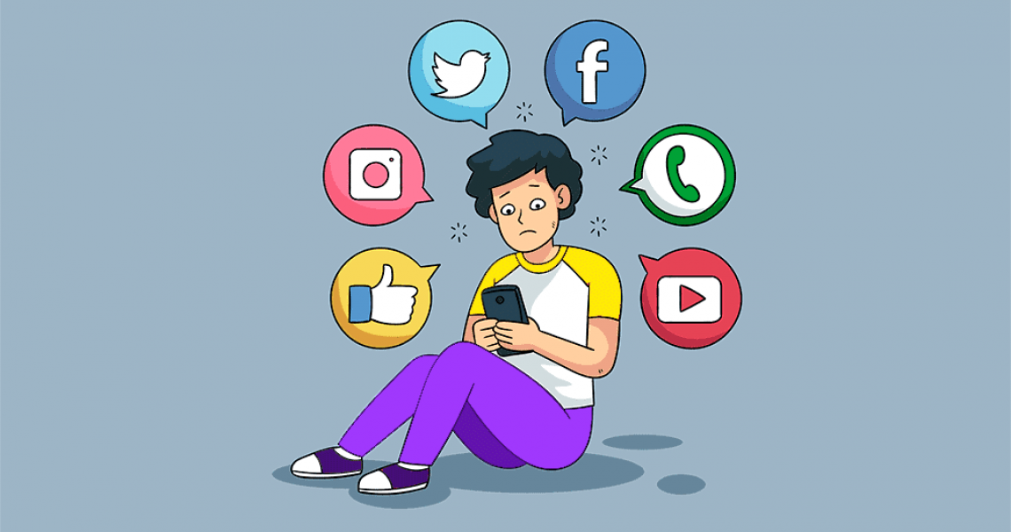 Social Media Addiction in Teens and Young Adults - Sociale Media Hebben Een Slechte Invloed Op Jongeren