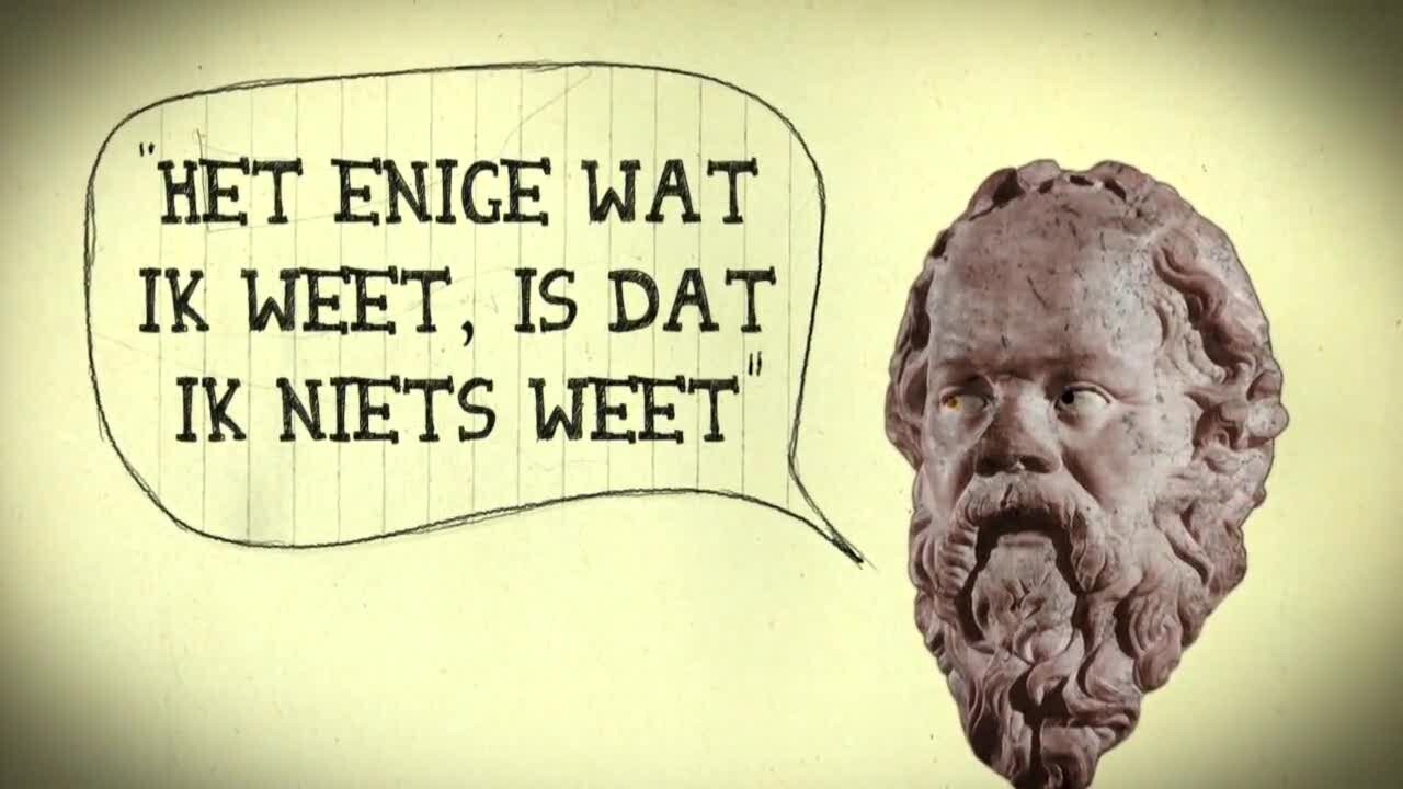 Socrates Cartoon - Socrates Flash Shutterstock Illustration - Wie Zou Als Eerste Vragen