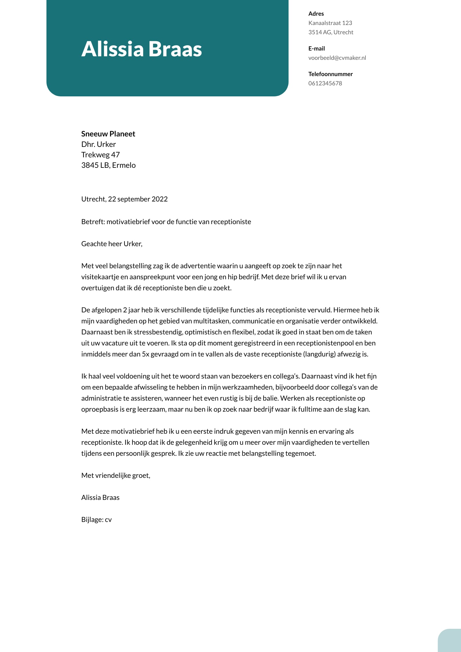 Sollicitatiebrief Voorbeelden Doe Hier Inspiratie Op - vrogue.co - Motivatie Om Te Werken Voorbeeld