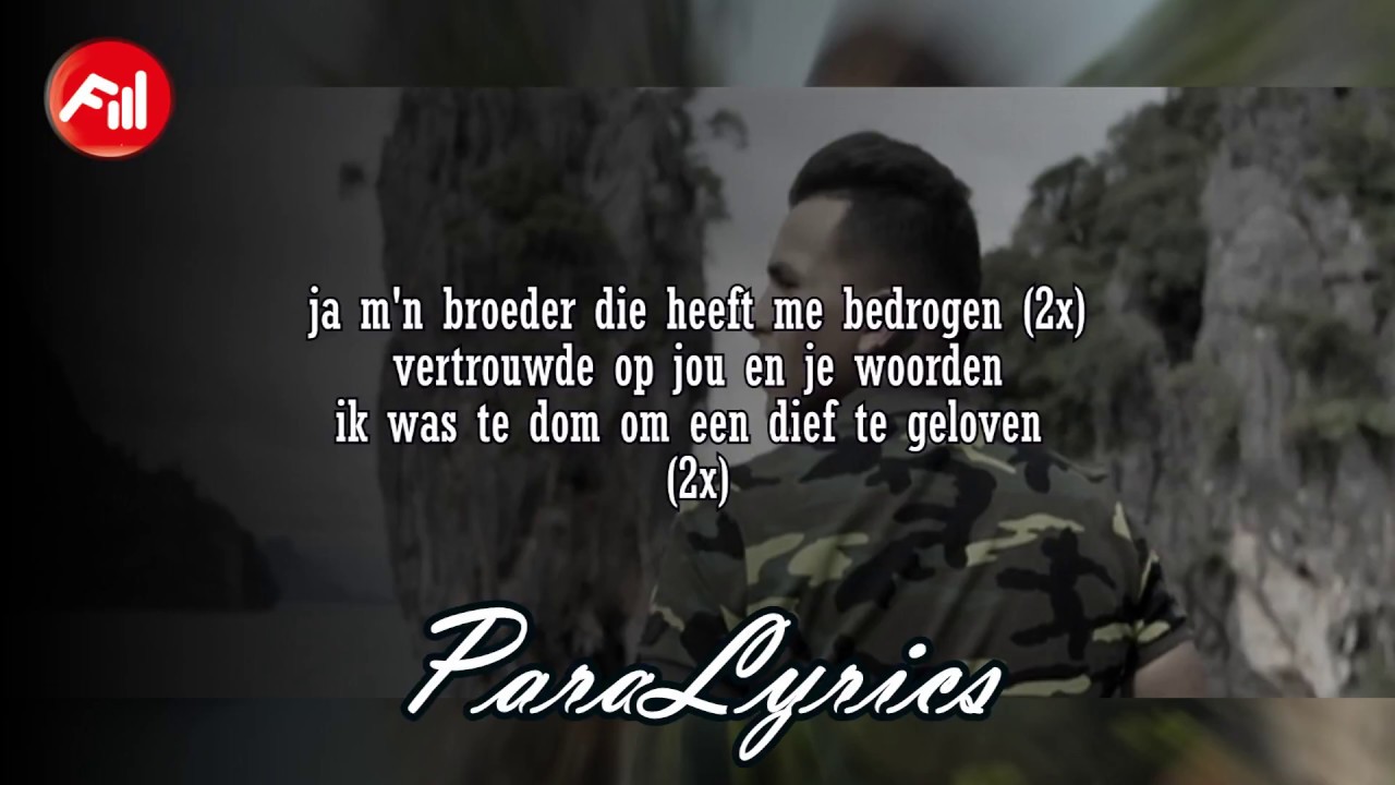 Soufiane Eddyani - Een Dief Als Broer [ Lyrics ] - YouTube - Terug In De Tijd Songtekst