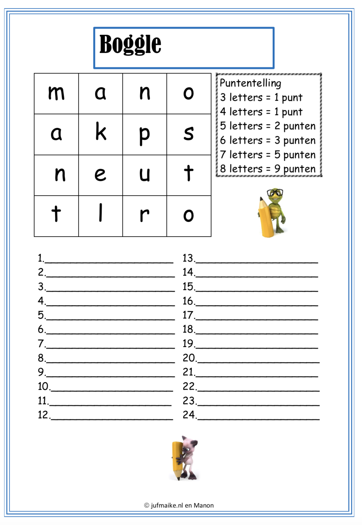 Engelse Spelletjes Voor In De Klas