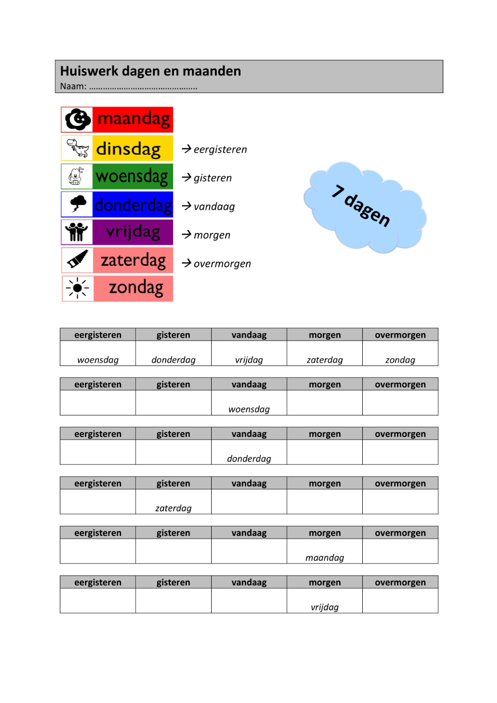 Spelling, Dutch, Teaching, How To Plan, School, Calendar, Night, Dutch - Maanden Van Het Jaar Werkblad