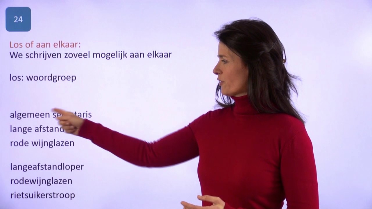 spelling hulpjuf.nl los of aan elkaar? - YouTube - Nog Steeds Aan Elkaar Of Los