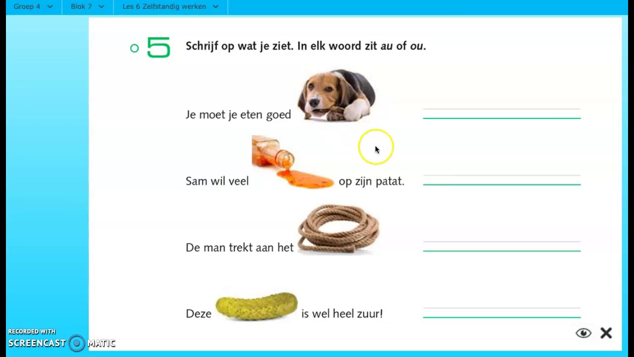 Spelling op maat | groep 4 | blok 7 | les 6 - YouTube - Taal Op Maat Groep 5