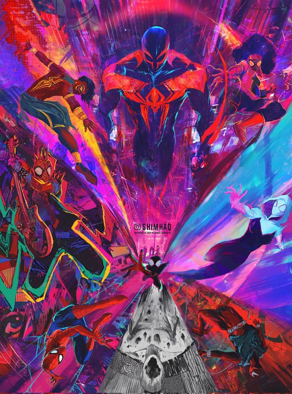 Spider-Man: Into the Spider-Verse - Marvel - Image by Ali Shimhaq - Cast Van Spider-man: Into The Spider-verse