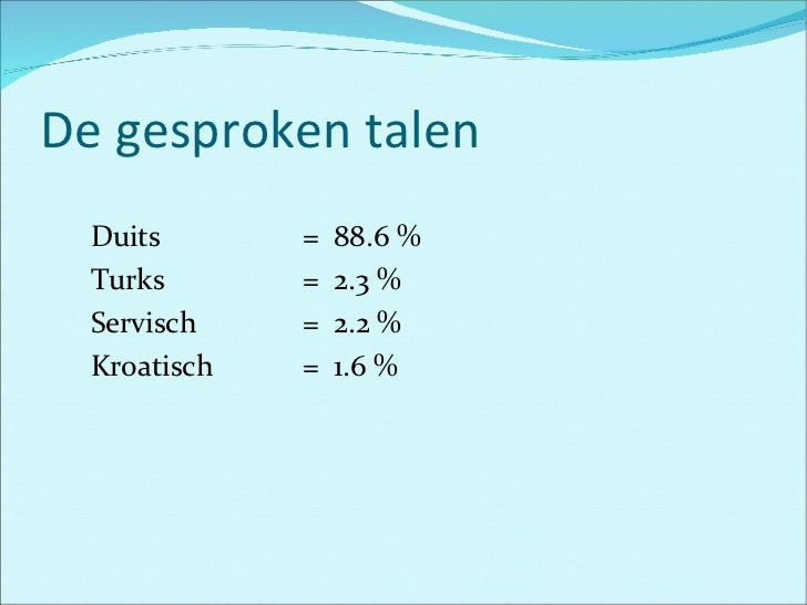 Welke Taal Spreken Ze In Oosterijk