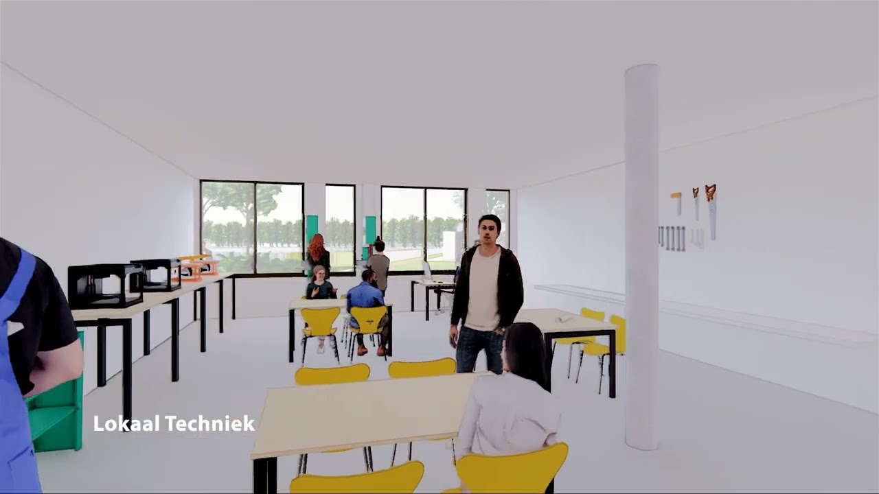 Sprongcollege: zo ziet onze school eruit in 2023 - YouTube - Amerikaanse Scholen Verbieden Het Dragen Van
