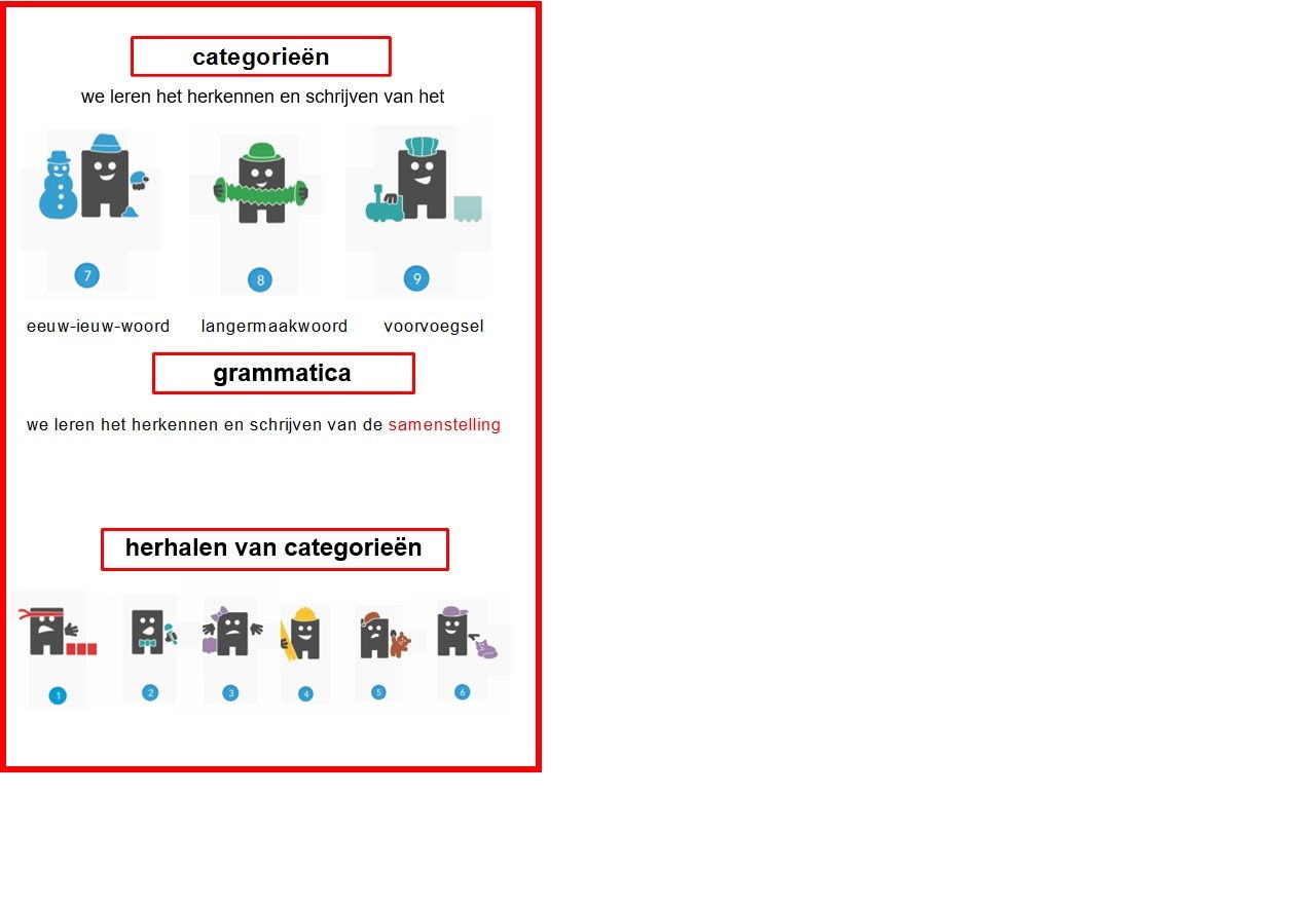 sTaal spelling blok 3 Spelling, Abc, Teaching, School, Education, Games - Staal Spelling Categorieën Groep 4