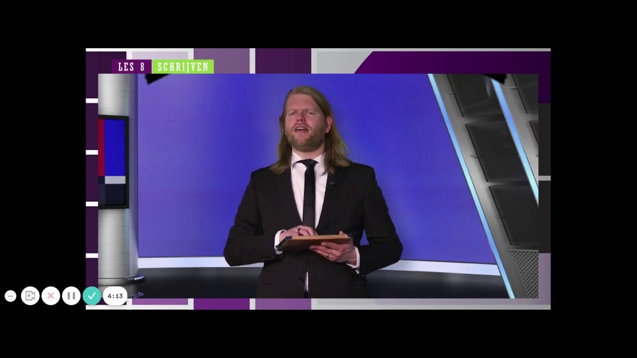 Staal Taal 8 Televisie - les 8 - YouTube - Staal Taal Groep 8 Woordenlijst Televisie