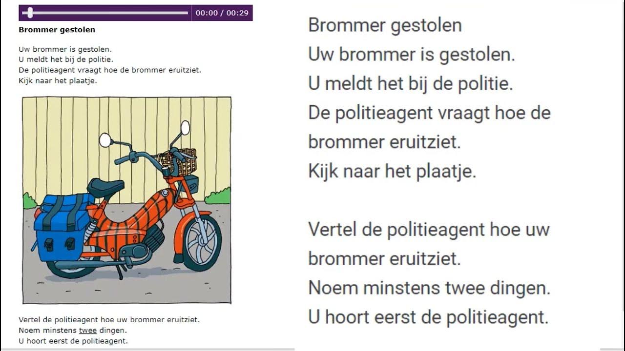 Staatsexamen Nt2 Spreken B1 (8) - YouTube - Staat Examen B1 Oefenen Lezen