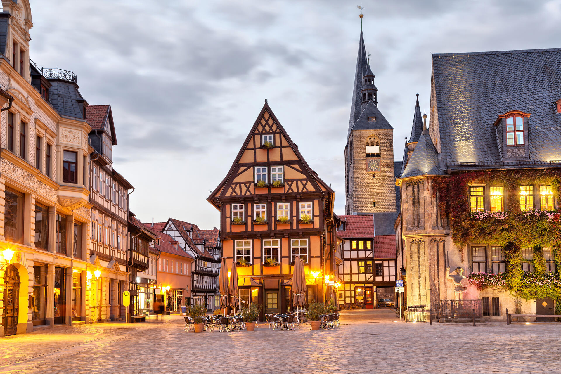 Stadtplan / Quedlinburg - Welterbestadt - Duitse Stad Aan De Rijn 6 Letters