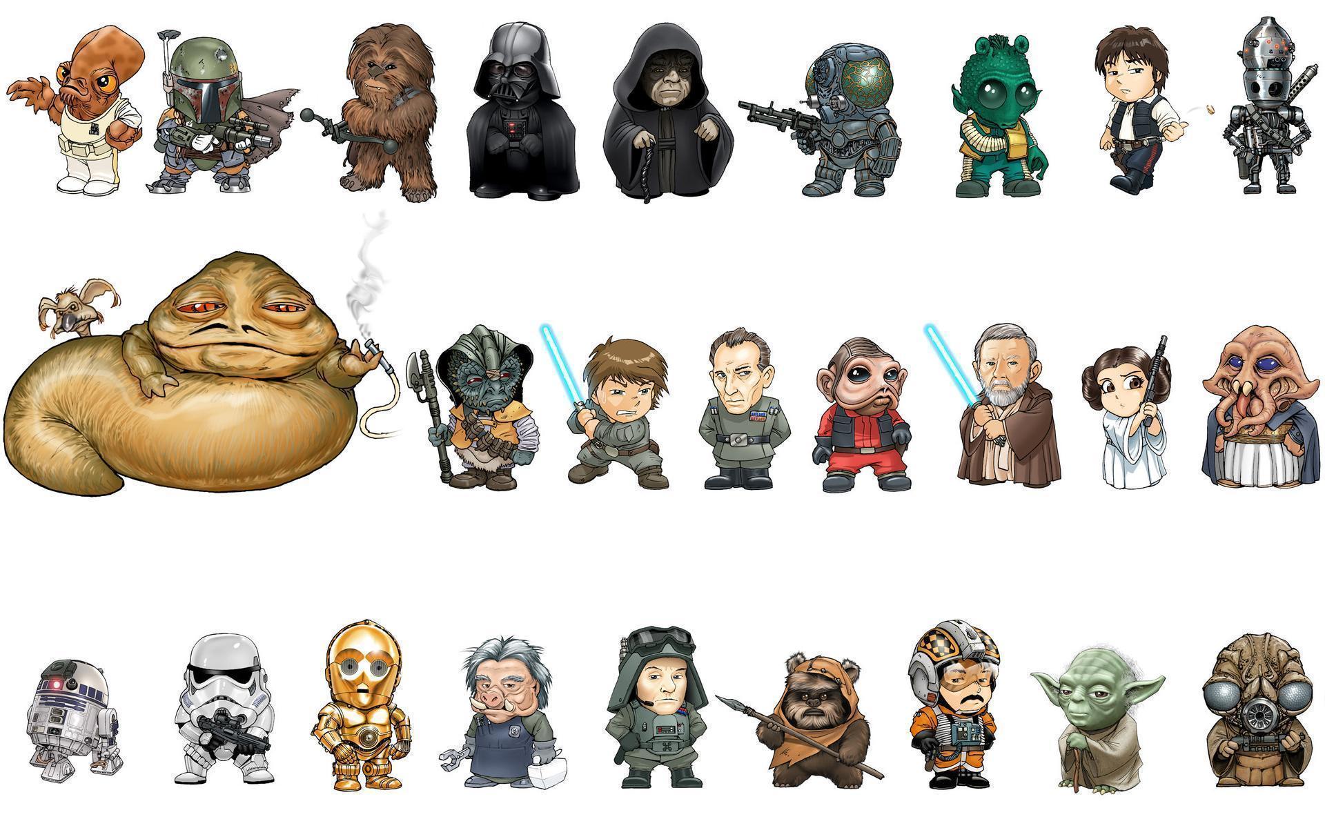 Lijst Van Personages Uit Star Wars