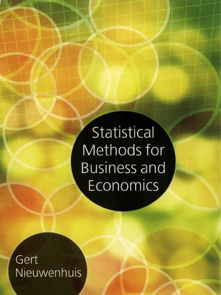 Statistical Methods For Business And Economics