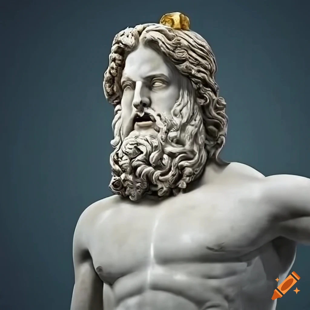 Statue of zeus, the greek god - Griekse God Winden En Stormen