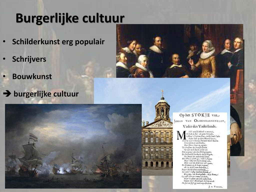 Stedelijke cultuur in Nederland - ppt download - Burgerlijk Bestuur En Stedelijke Cultuur In Nederland.