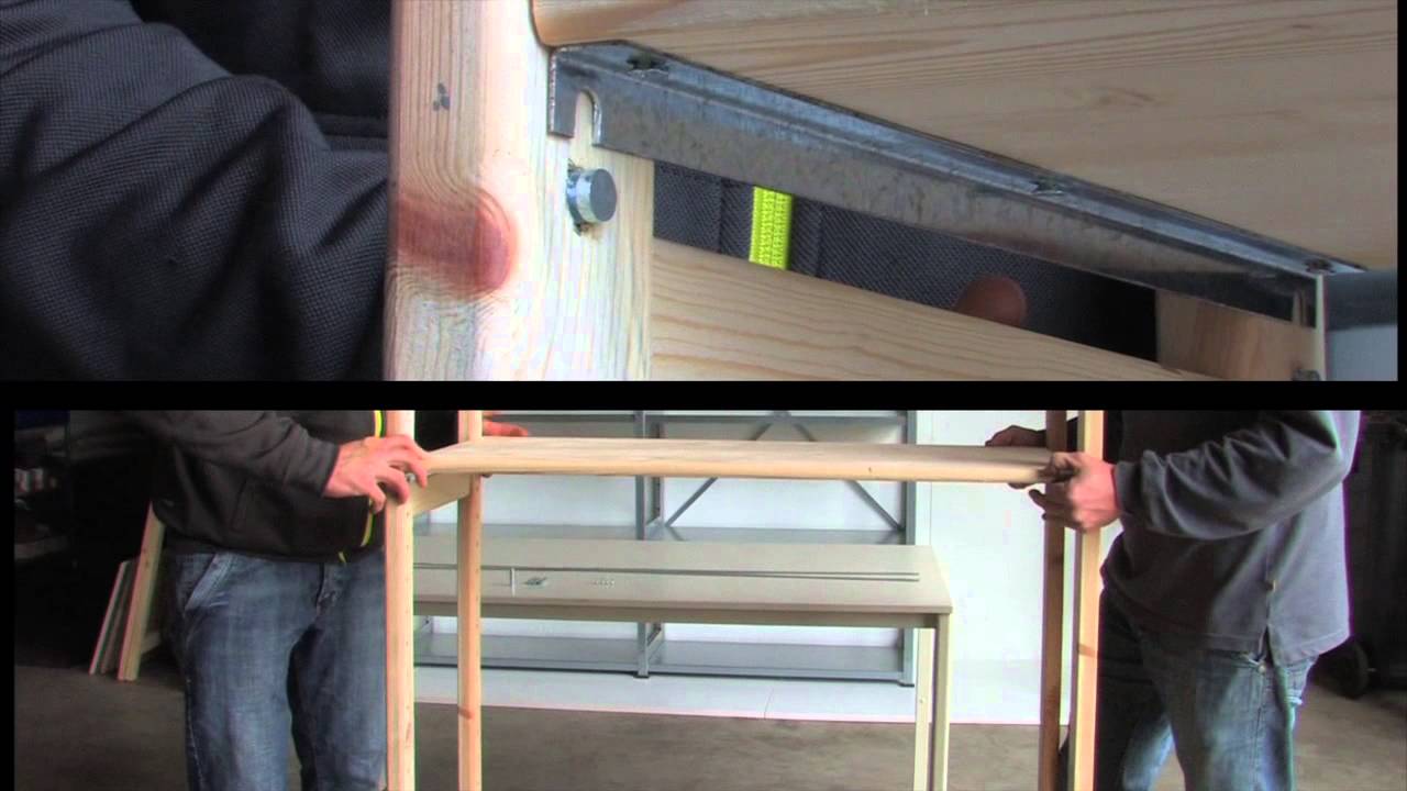 Stellingkast monteren | Instructievideo Houten Stelling Easyrek - YouTube - Hoe Maak Je Een Stelling