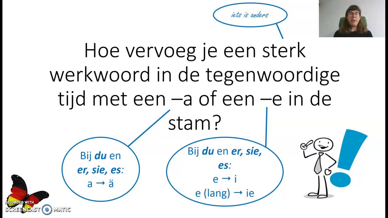 Sterke werkwoorden met een -a of -e in de stam - YouTube - Wat Is De Stam Van Een Werkwoord