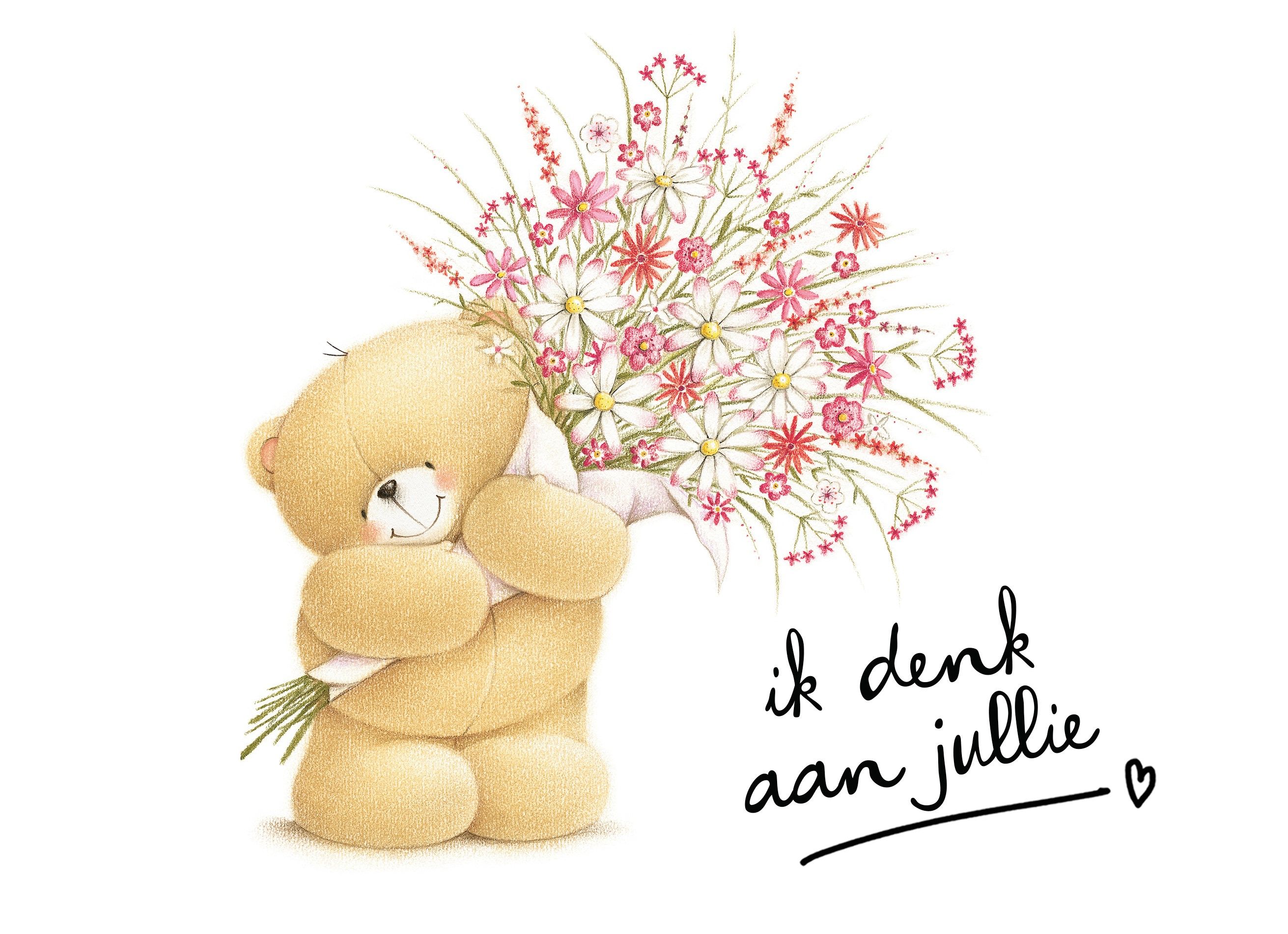 Sterktekaart Forever Friends ik denk aan jullie | Hallmark | Kaarten - Ik Denk Aan Jou Vandaag