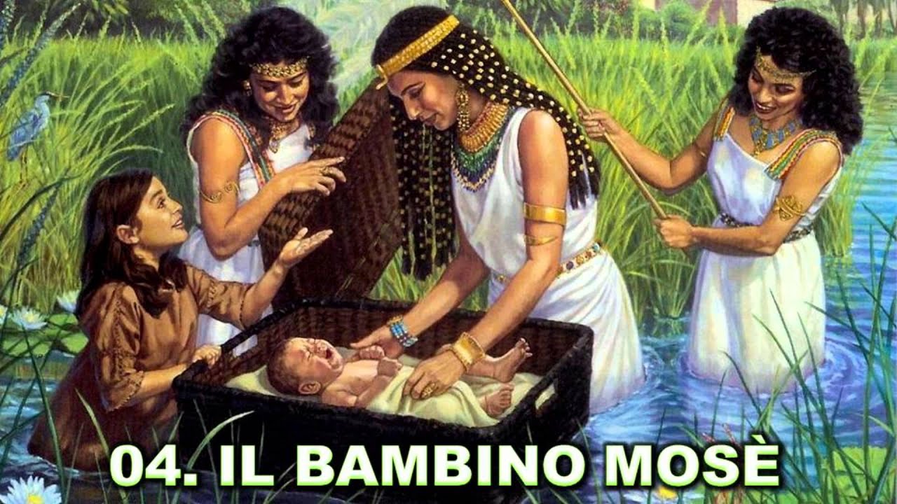 STORIE DELLA BIBBIA PER BAMBINI: 04. Il bambino Mosè - YouTube - Wie Is Mozes In De Bijbel