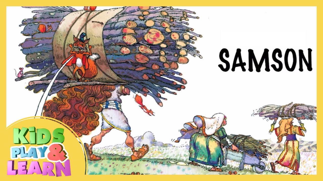 Story Of SAMSON - Bible Stories Simplified - YouTube - Wie Is De Stem Van Samson