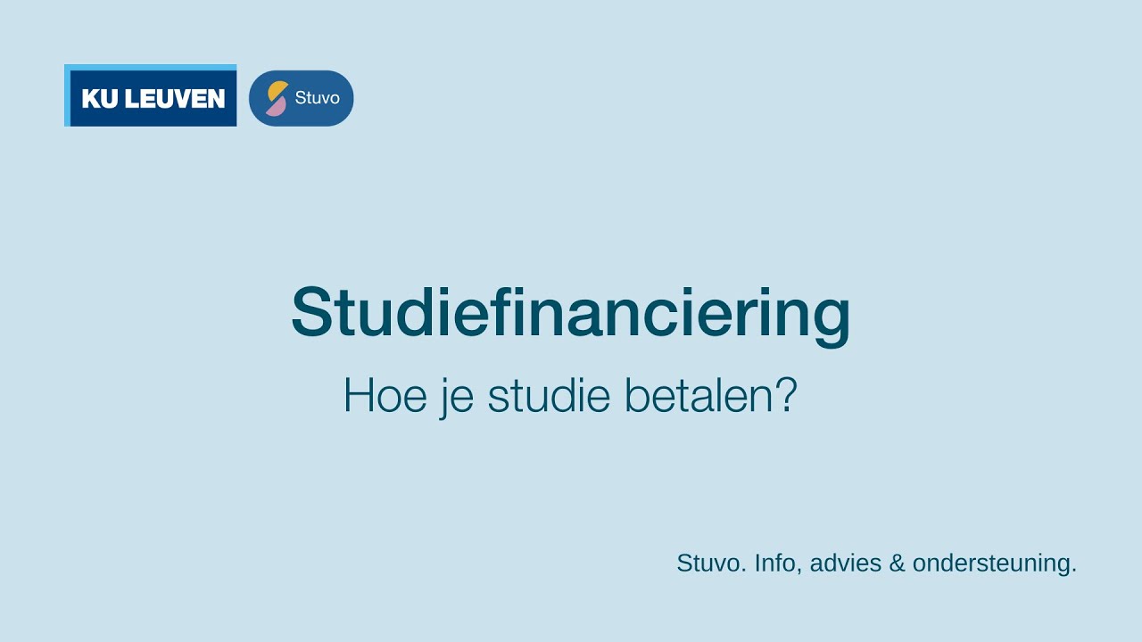 Hoe Vraag Ik Studiefinanciering Aan