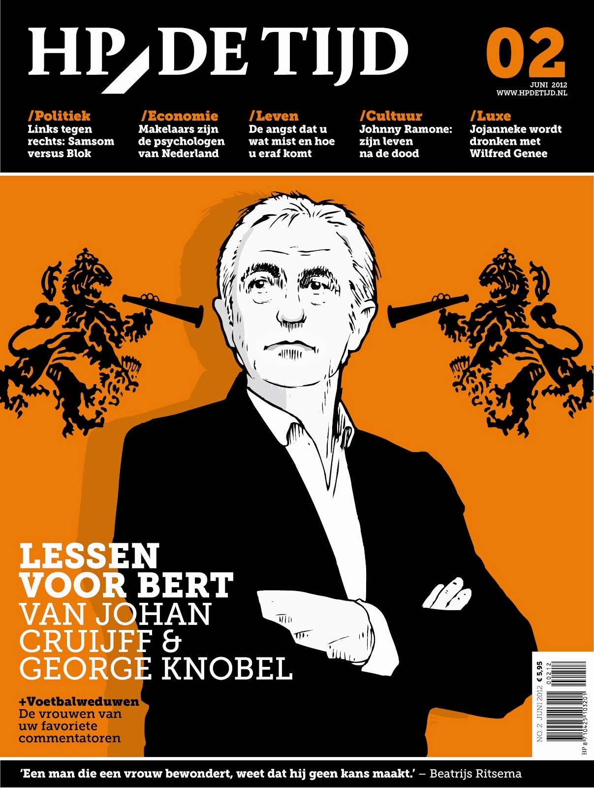 Studio Anneke Krull // Art direction : Re-Design HP/De Tijd - Hp De Tijd Links Of Rechts