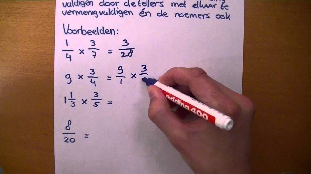 StudySkills.nl - Breuken vermenigvuldigen en vereenvoudigen (door - Het Is Goed Twee Keer Een Wereldtaal Te Gebruiken