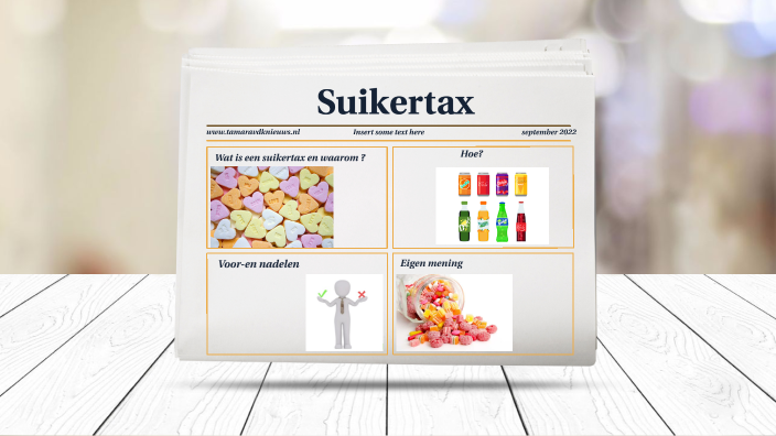 Suikertax by tamara van de kruisweg on Prezi - Hoe Hoog Is De Suikertax