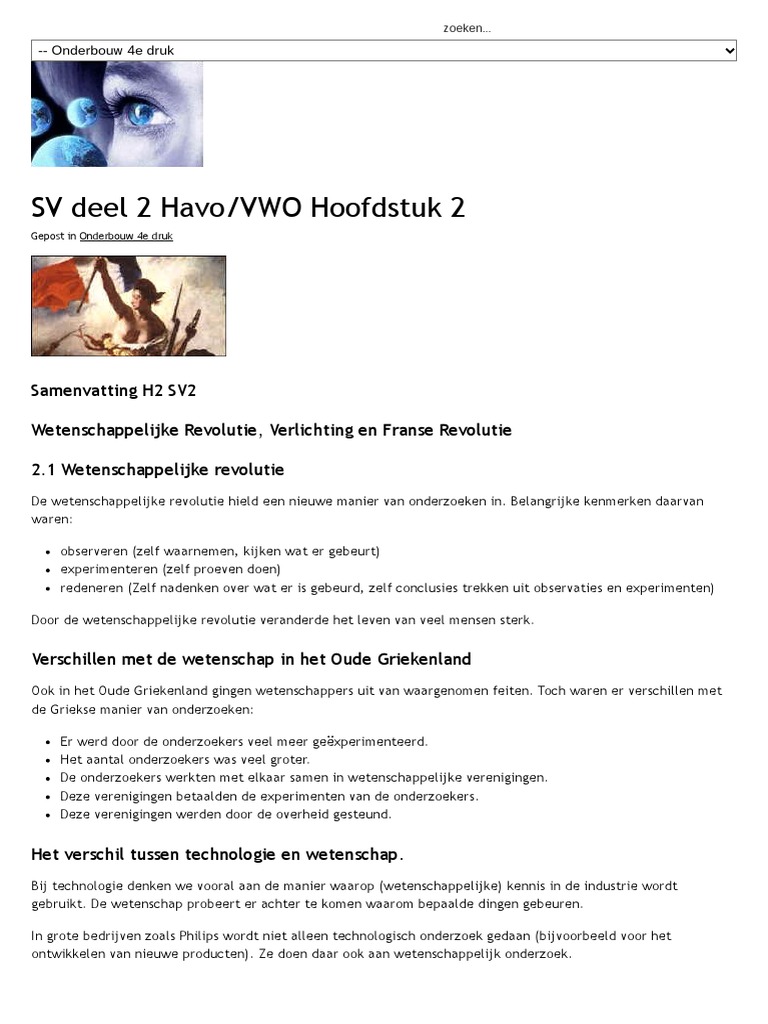 Overal Nask 1-2 Havo/vwo Antwoorden Hoofdstuk 4