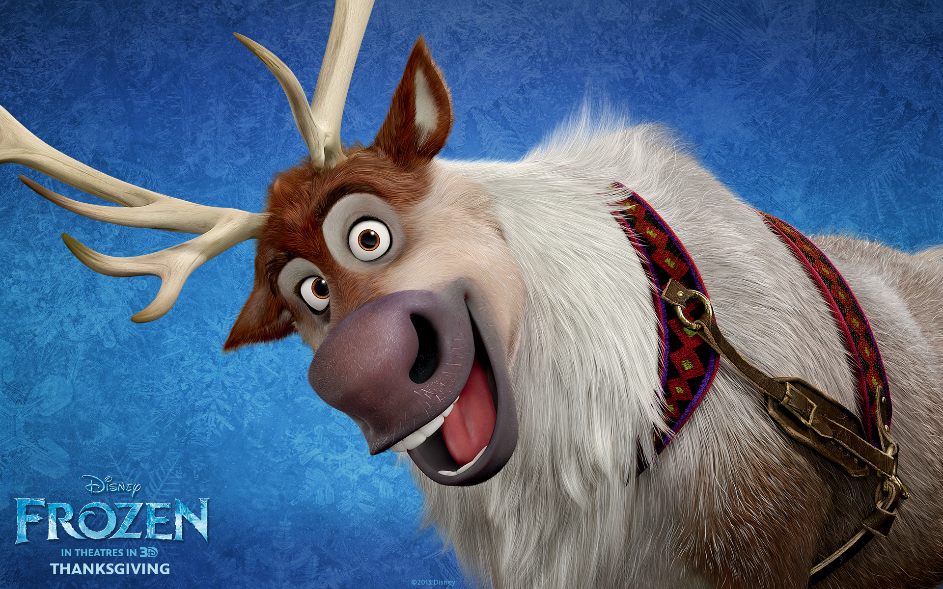 Sven the Reindeer from Disney’s Frozen Desktop Wallpaper - Sven Kramer En Naomi Van As Getrouwd