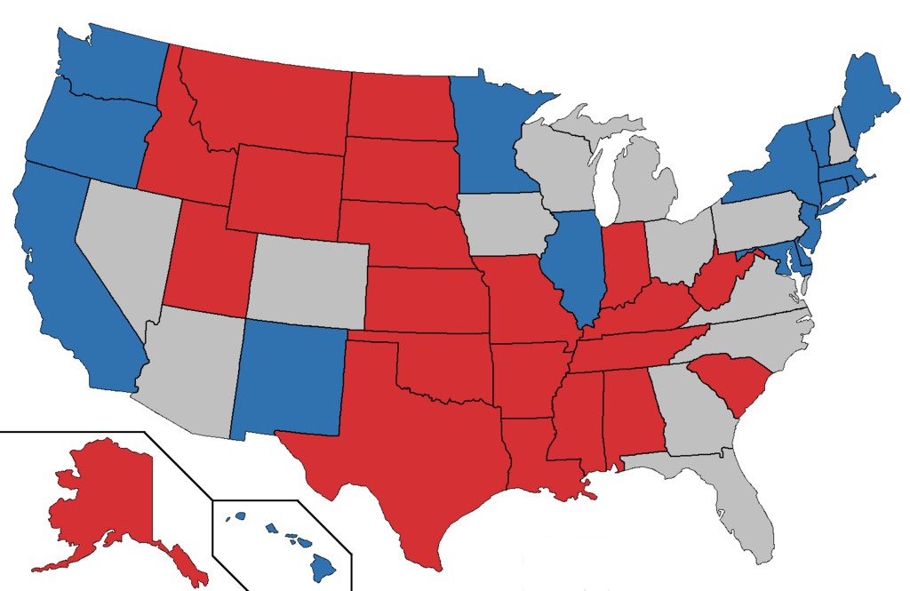 Swing States 2024 List - Fern Priscilla - Welke Swing States Zijn Er