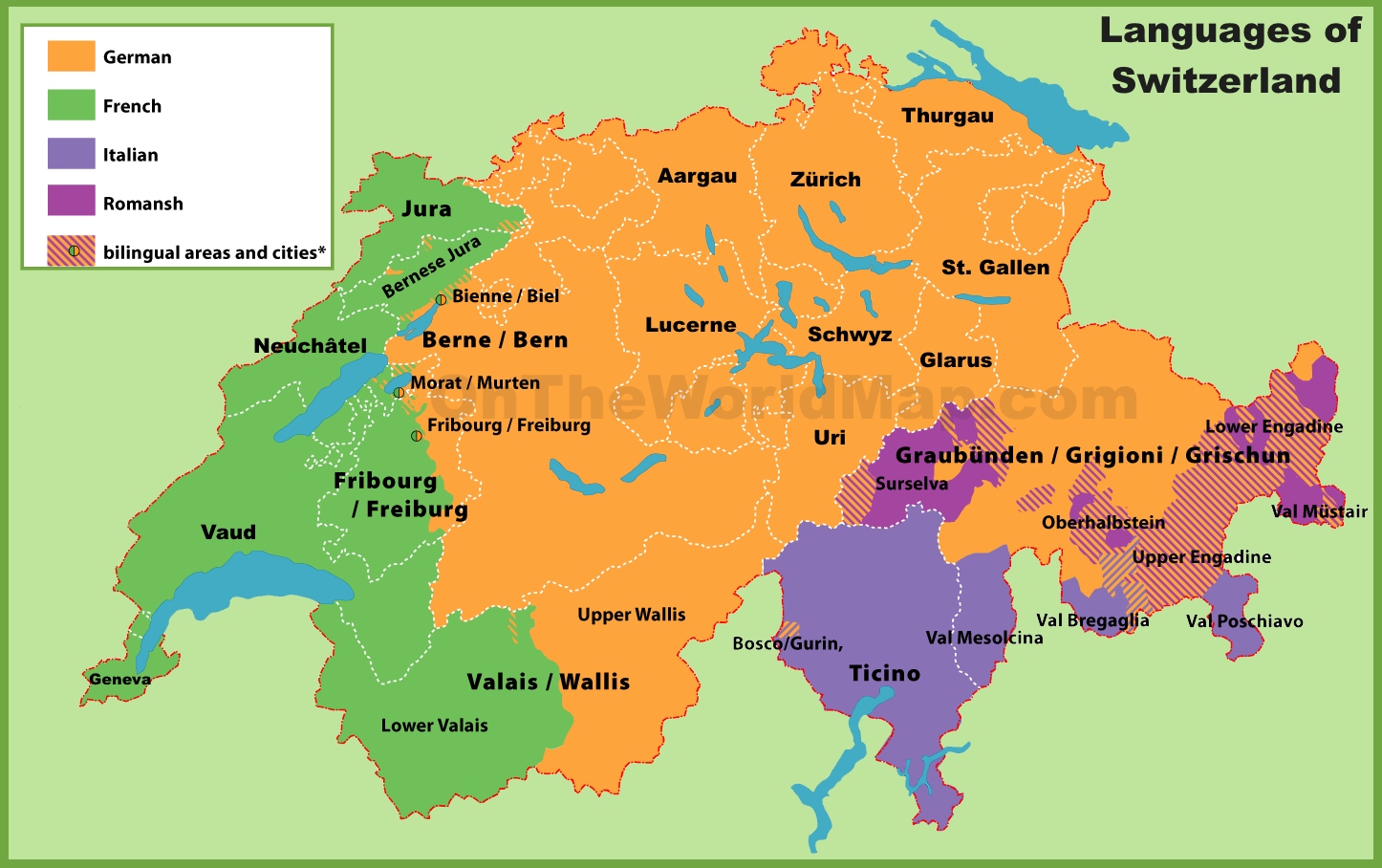 Welke Talen Spreken Ze In Zwitserland