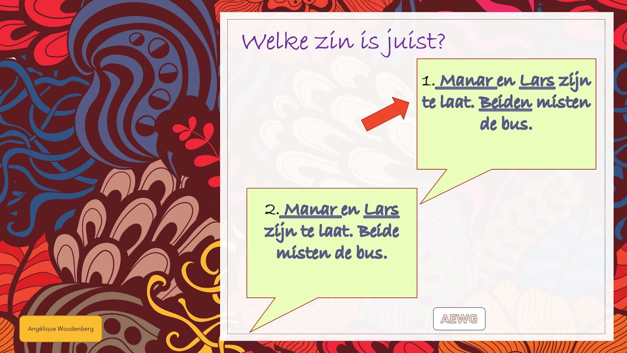 Geen Van Beide Of Beiden