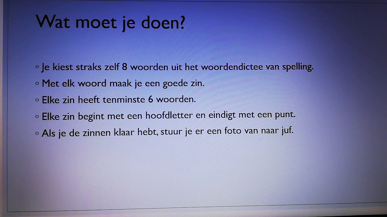 Taal:zinnen maken met een woord. - YouTube - Maak Woord Van Deze Letters