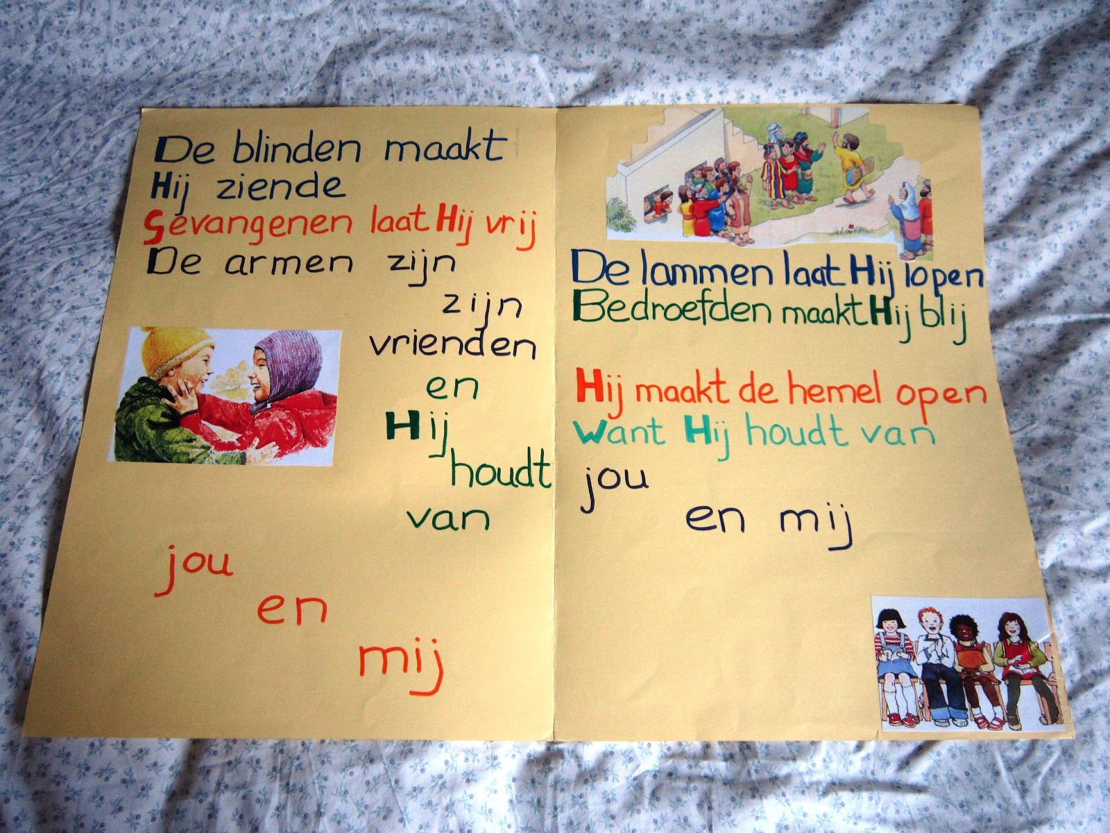 Tabje´s Joy: Kinderclub - de verlamde man door het dak - Verlamde Man Door Het Dak