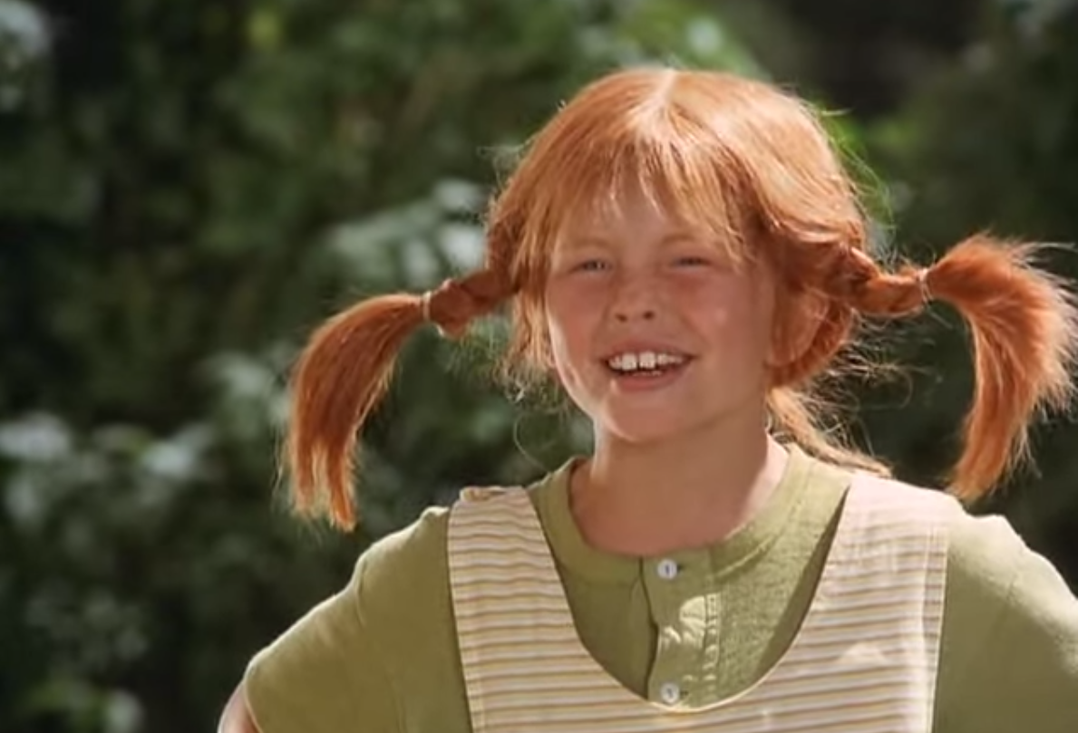TapetenStories: Pippi Langstrumpf | Blog | Tapeten der 70er - Pippi Langkous Tilt Paard Op