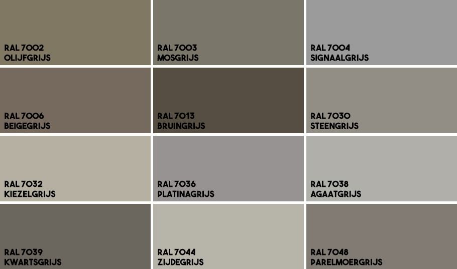 Taupe RAL-kleuren - 100% Woongeluk | Taupe muren, Logeerkamer kleuren - Welke Kleur Is De Jurk