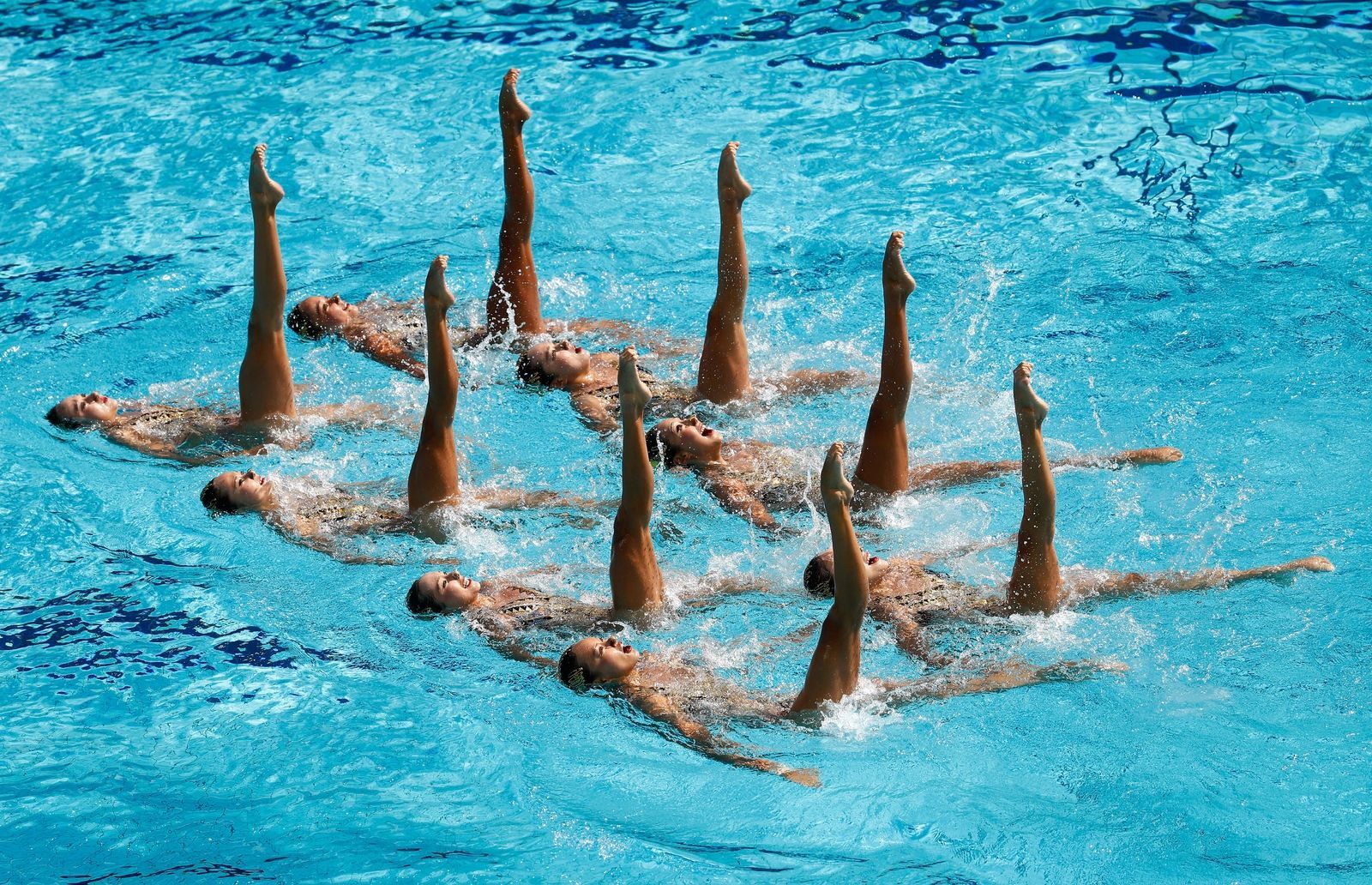 Team China - Cosmopolitan.com Synchronized Swimming, Keep Swimming - Synchroonzwemmen Op De Olympische Zomerspelen - Duet