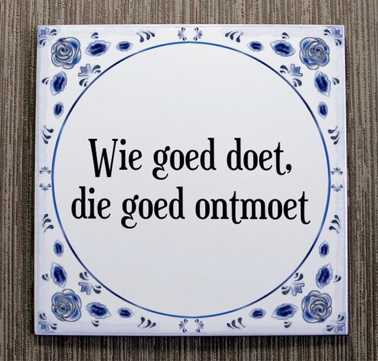 Wie Goed Doet Die Goed Ontmoet