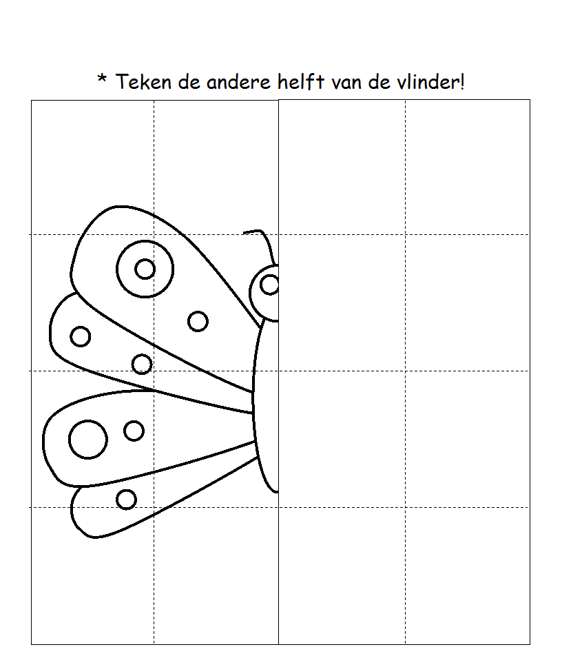 Werkblad Van Rups Tot Vlinder