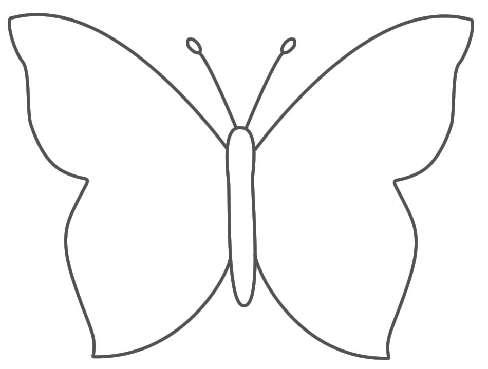 tekening vlinder - Google zoeken Paper Crafts For Kids, Easy Crafts For - Vlinder Tekenen Makkelijk In Stappen
