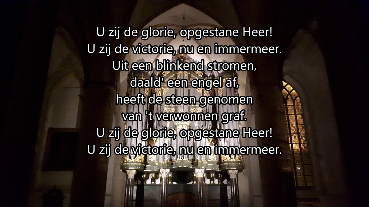 Tekst U Zij De Glorie