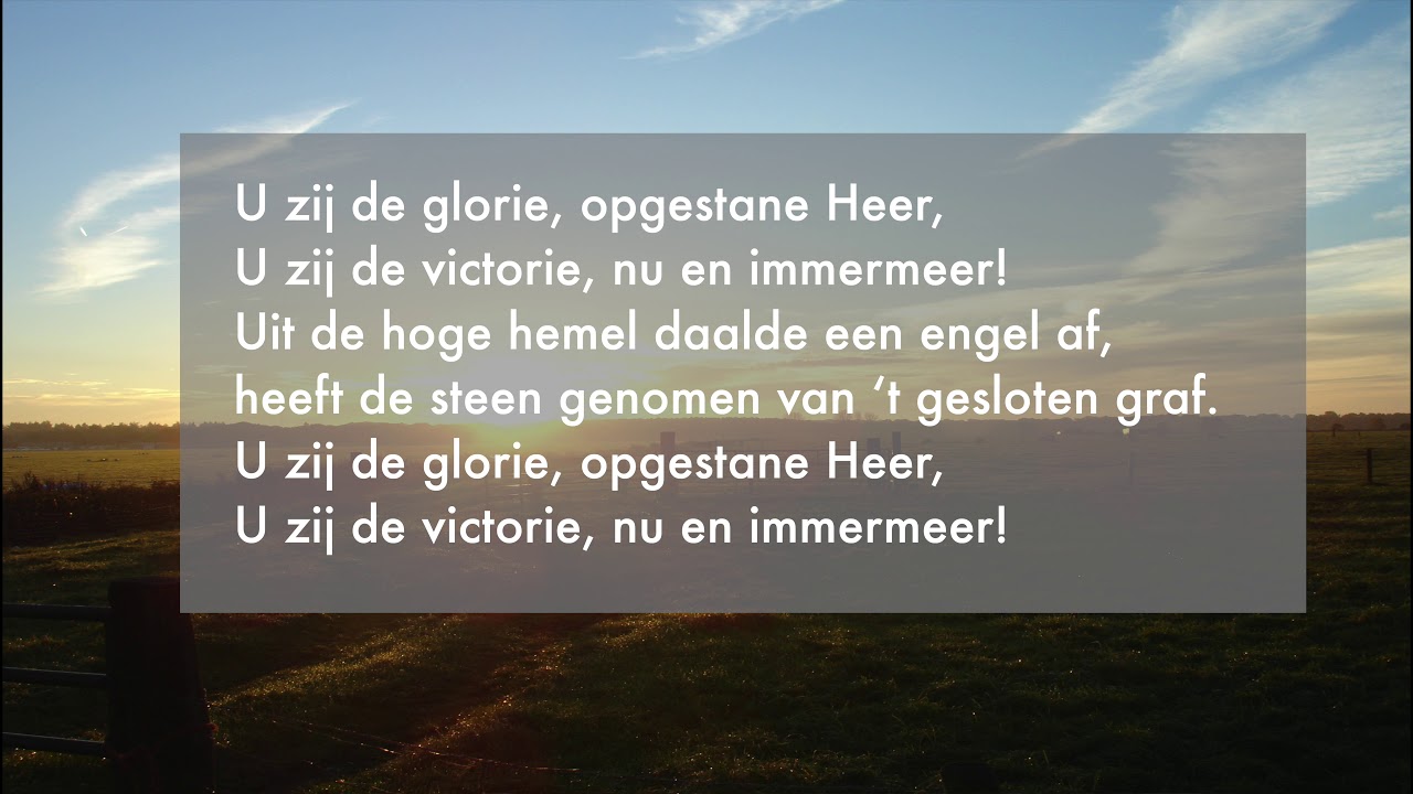 Tekst Lied U Zij De Glorie: Een Diepgaande Verkenning Van Deze Tijdloze - Tekst U Zij De Glorie