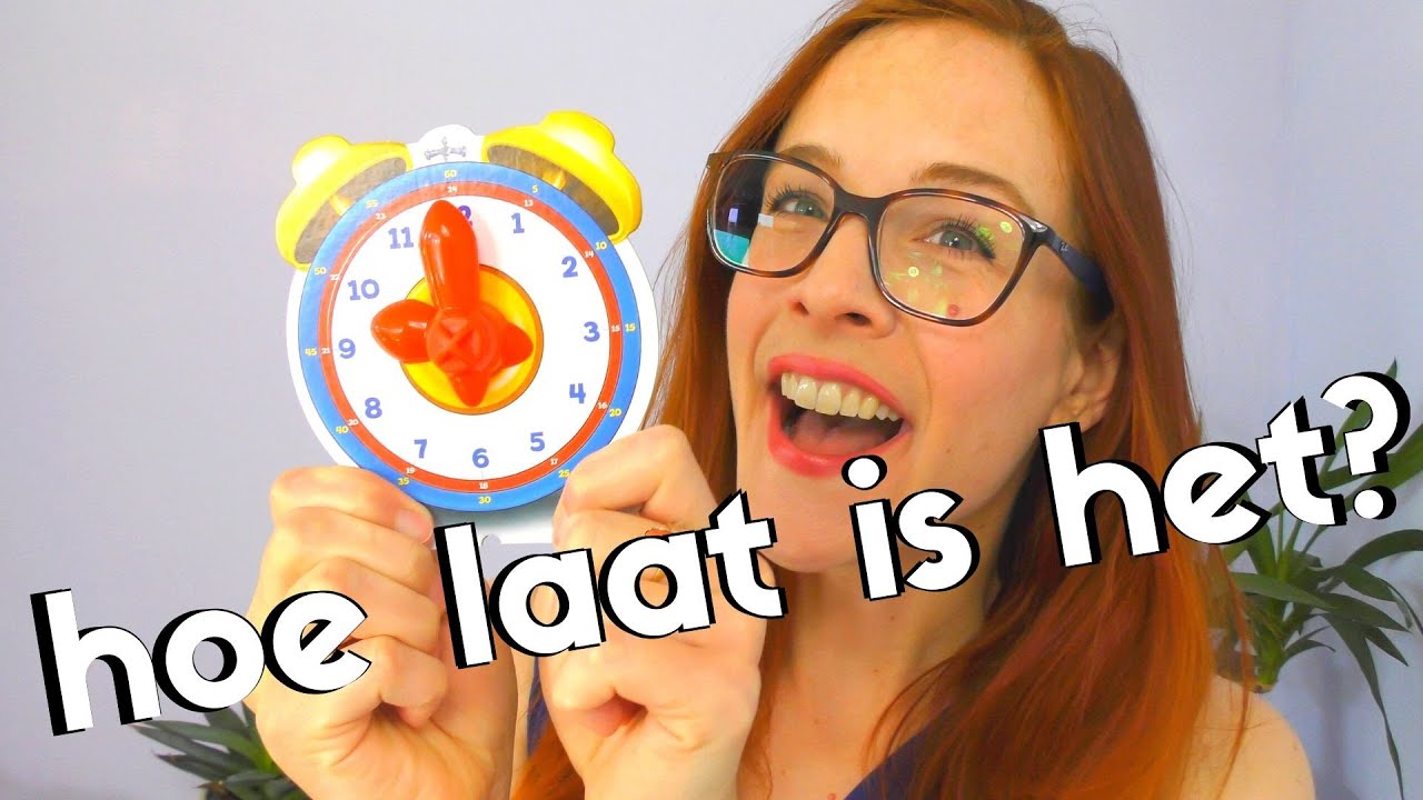 ⏰Telling TIME in DUTCH // De tijd: hoe laat is het? // Dutch for - Staatsloten Kopen Tot Hoe Laat